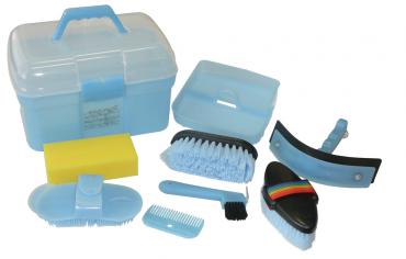 Grooming Box & Kit (8 piece) Blue