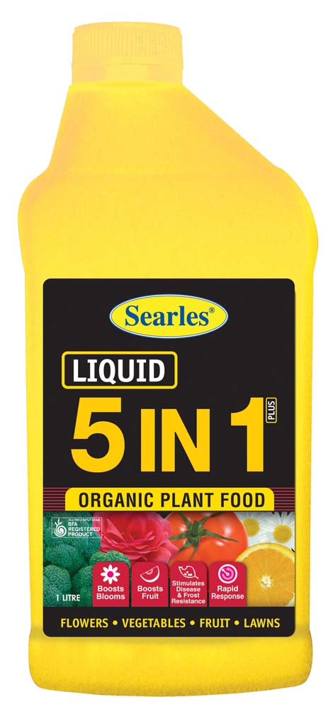 Searles 5 in 1 Liquid Organic Plant Food 1L