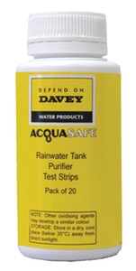 Davey Acquasafe Test Strips 20 Pack