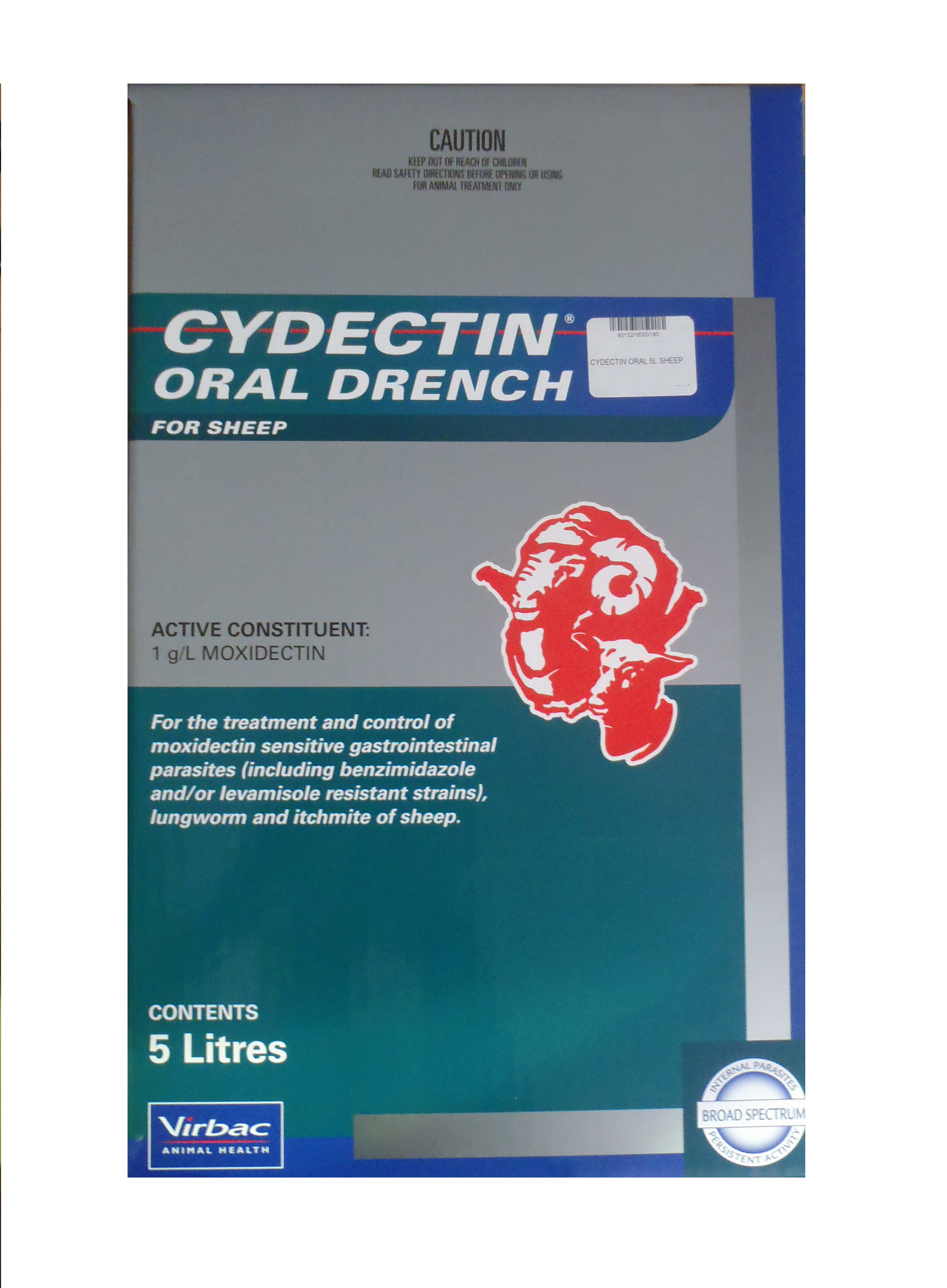 Virbac Cydectin Oral for Sheep 5L