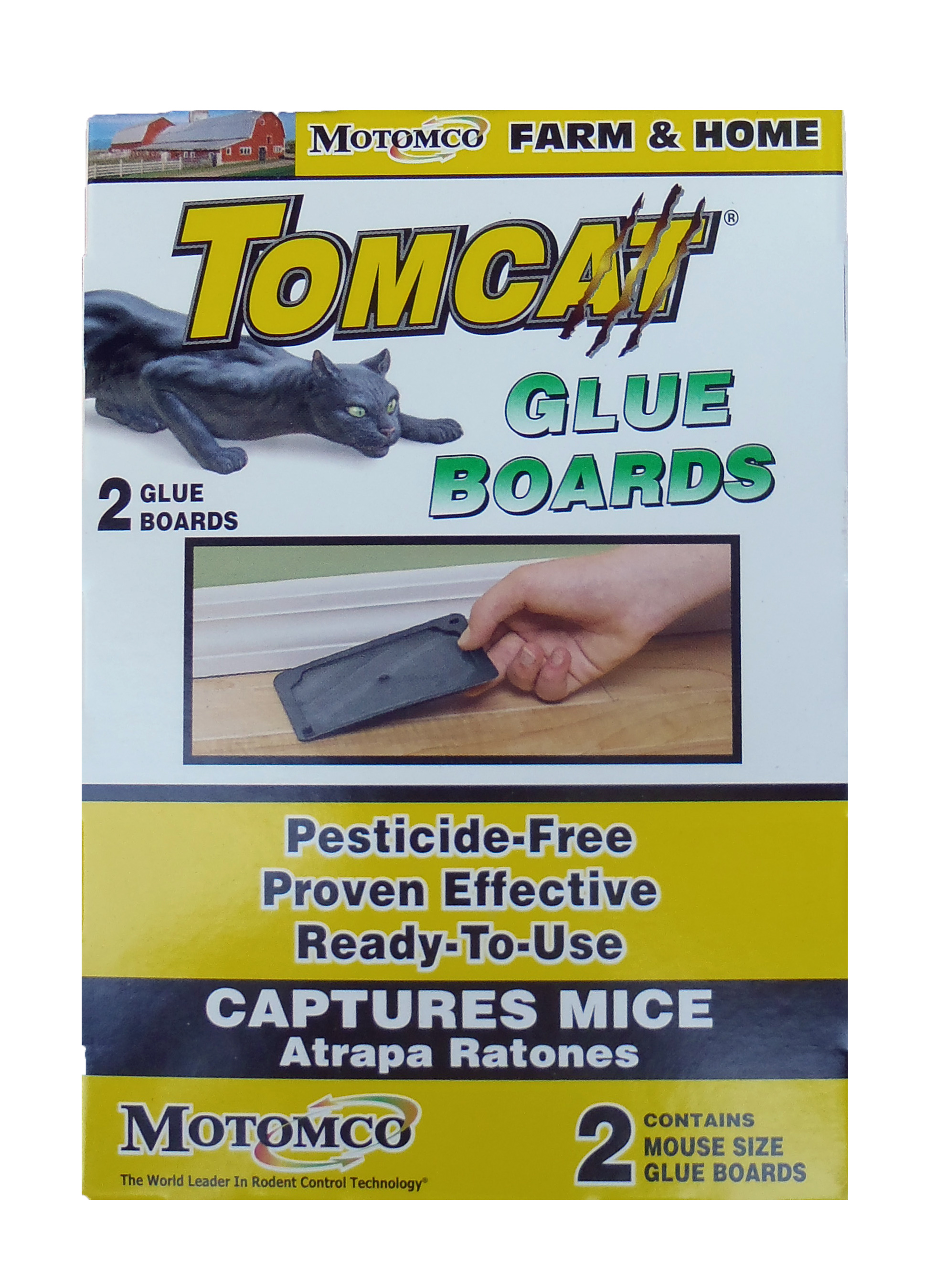 Tomcat Glue Board Twin Pack - Mouse Size