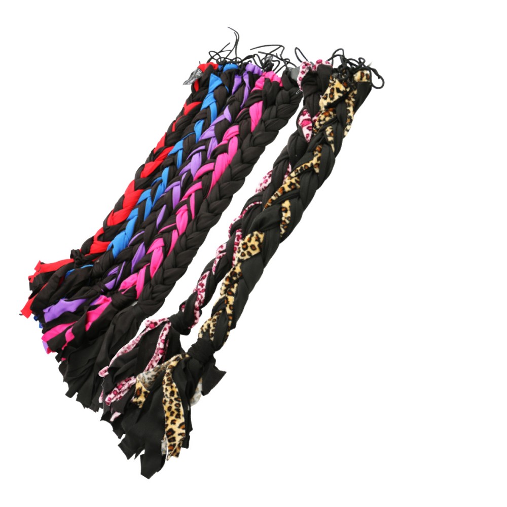 Pro Choice Lycra Tail Braid Large Hot Pink