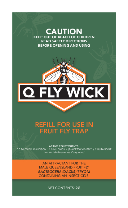 Bugs for Bugs Q Fly Wick - Replacement/Refill