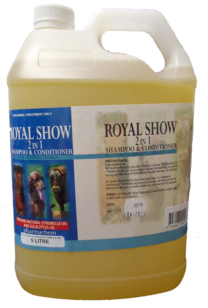 Royal Show 2 in 1 Shampoo & Conditioner 5L