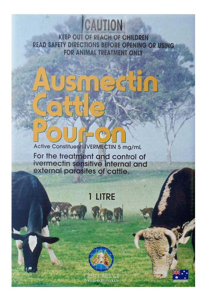 Ausmectin Cattle Pour On 1L