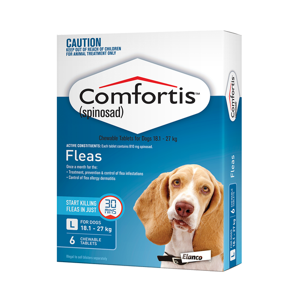 Comfortis Dogs Large 18.1 - 27kg 6 Pack