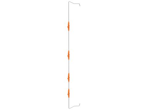 Gallagher 6 Wire Electric Fence Droppers (1140MM/45") - 10 Pack G71702 