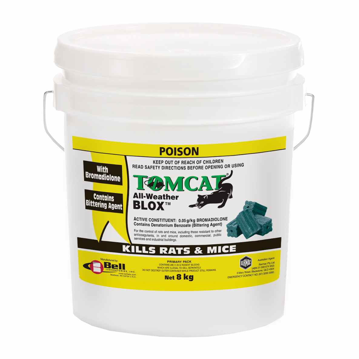 Tomcat All Weather Blox 8kg (Green)