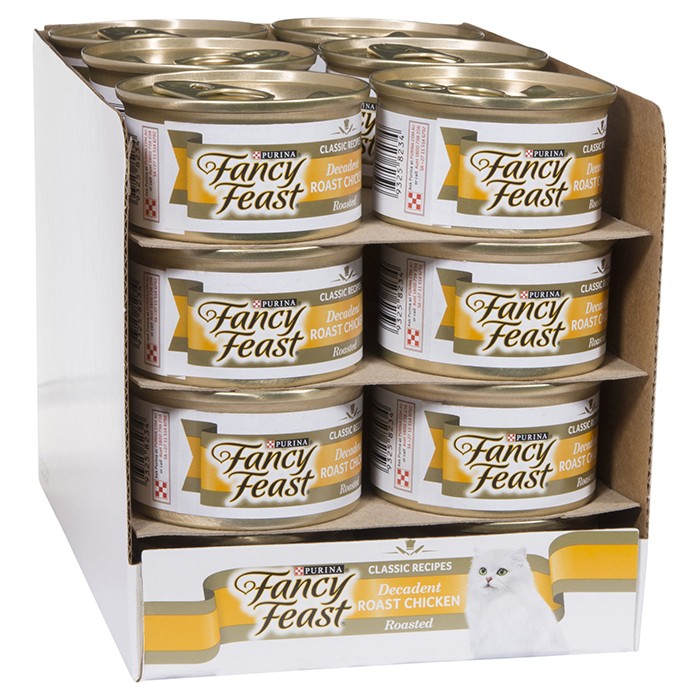 Fancy Feast Decadent Roast Chicken 24 x 85g 