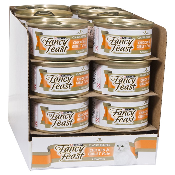 Fancy Feast Chicken and Giblet Pate 24 x 85g 