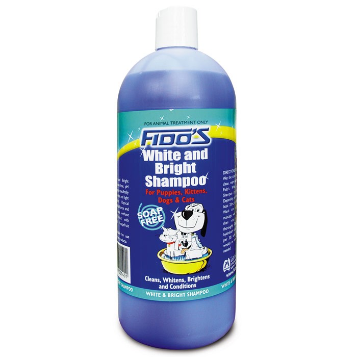 Fido's White and Bright Shampoo 1L