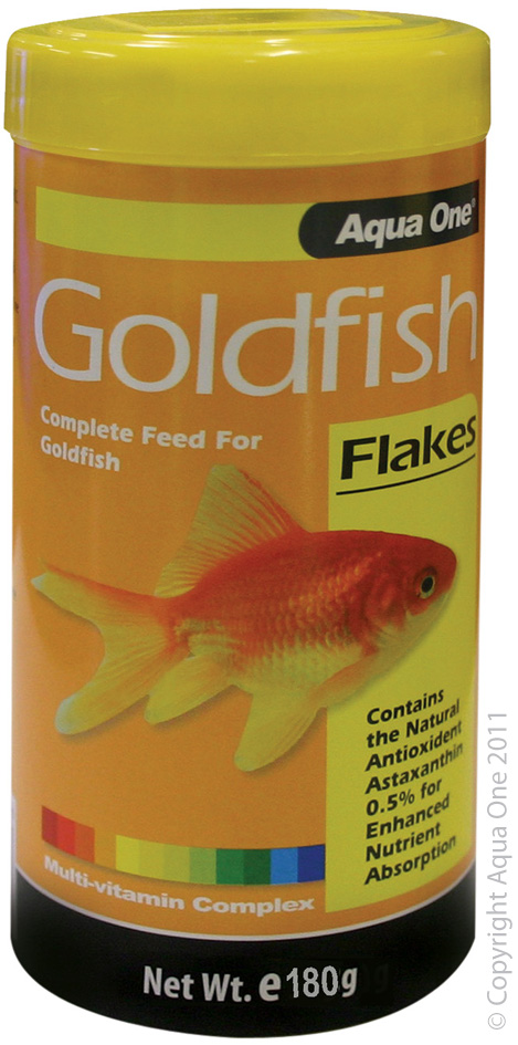 Aqua One Goldfish Flake Food 180g