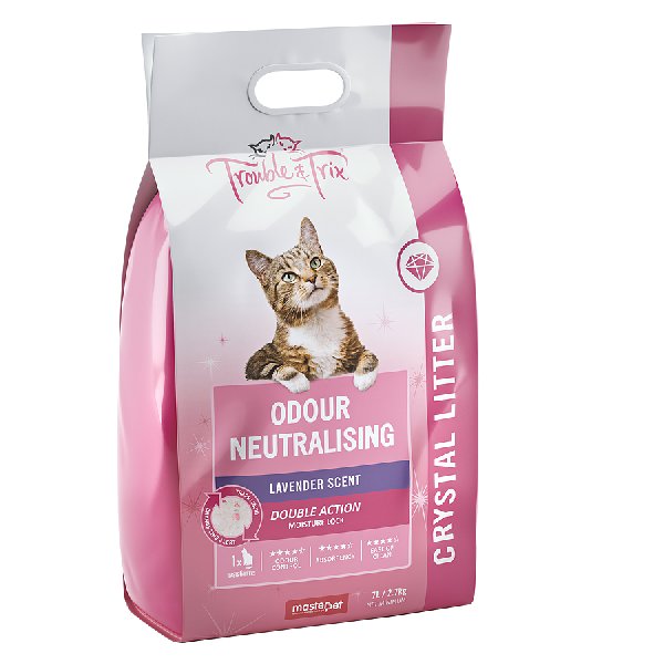 Trouble & Trix Odour Neutralising Crystal Litter 15L 