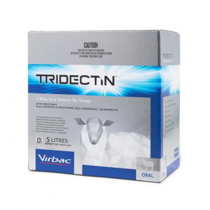 Virbac TRIDECTIN 3-way Oral Drench for Sheep 5Lt