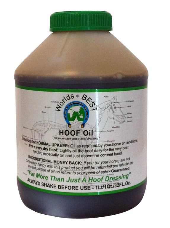 World's Best Hoof Oil 1L