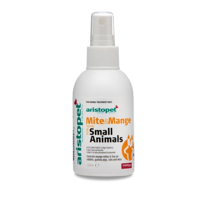 Aristopet Small Animal Mite & Mange Spray 125mL