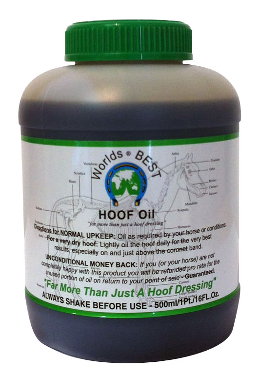 World's Best Hoof Oil 500ml 