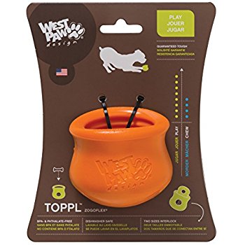 West Paw Toppl Treat Toy Large 10cm