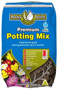 Rocky Point Mulching Premium Potting Mix 60L