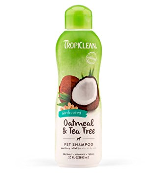 Tropiclean Oatmeal & Tea Tree Dog Shampoo 355ml