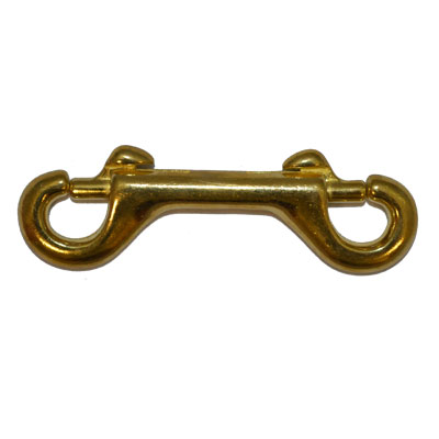 Double Ended Snaphook  Brass A2143