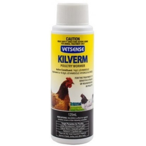 Kilverm 125mL Vetsense