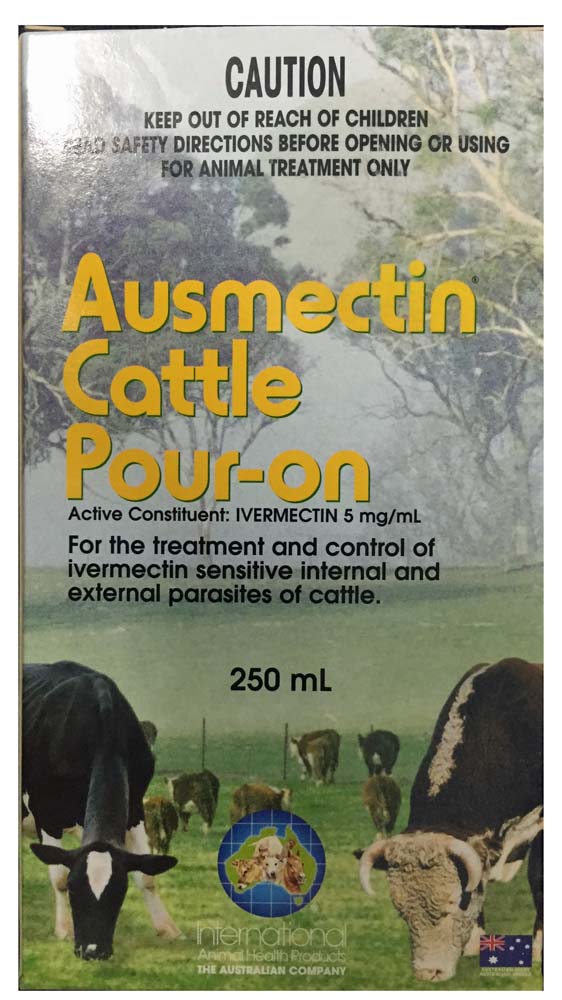 Ausmectin Cattle Pour-on 250mL