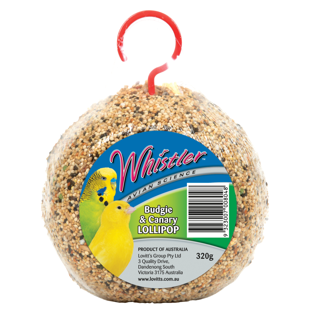 Whistler Budgie and Canary Seed Lollipop 320g