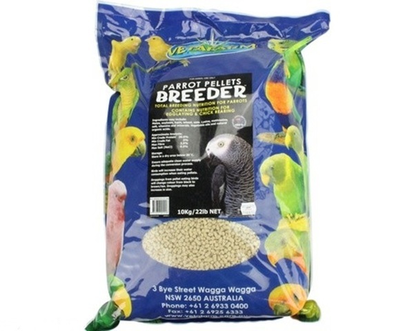 Vetafarm Parrot Breeder Pellets 10kg