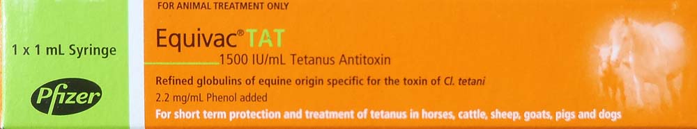 Equivac TAT Vaccine 1mL (Tetanus Anti-Toxin)