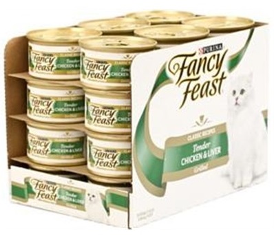 Fancy Feast Tender Chicken and Liver 24 x 85g 