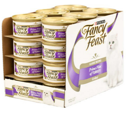 Fancy Feast Prime Filet of Turkey 24 x 85g