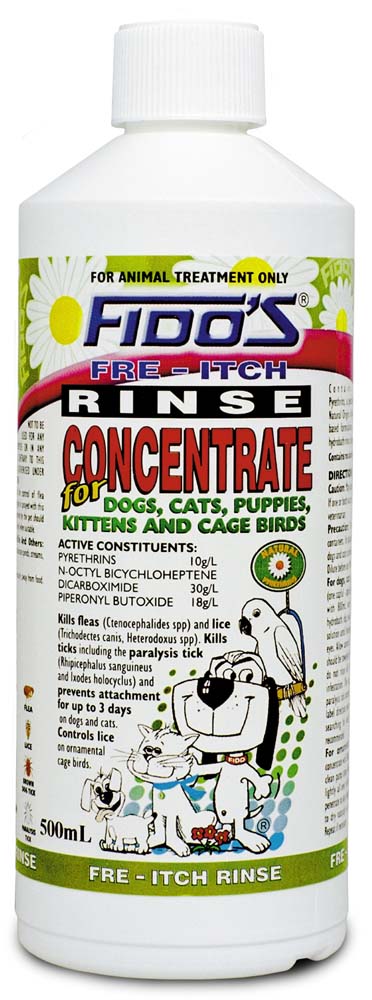 Fido's Fre-Itch Rinse Concentrate 500mL