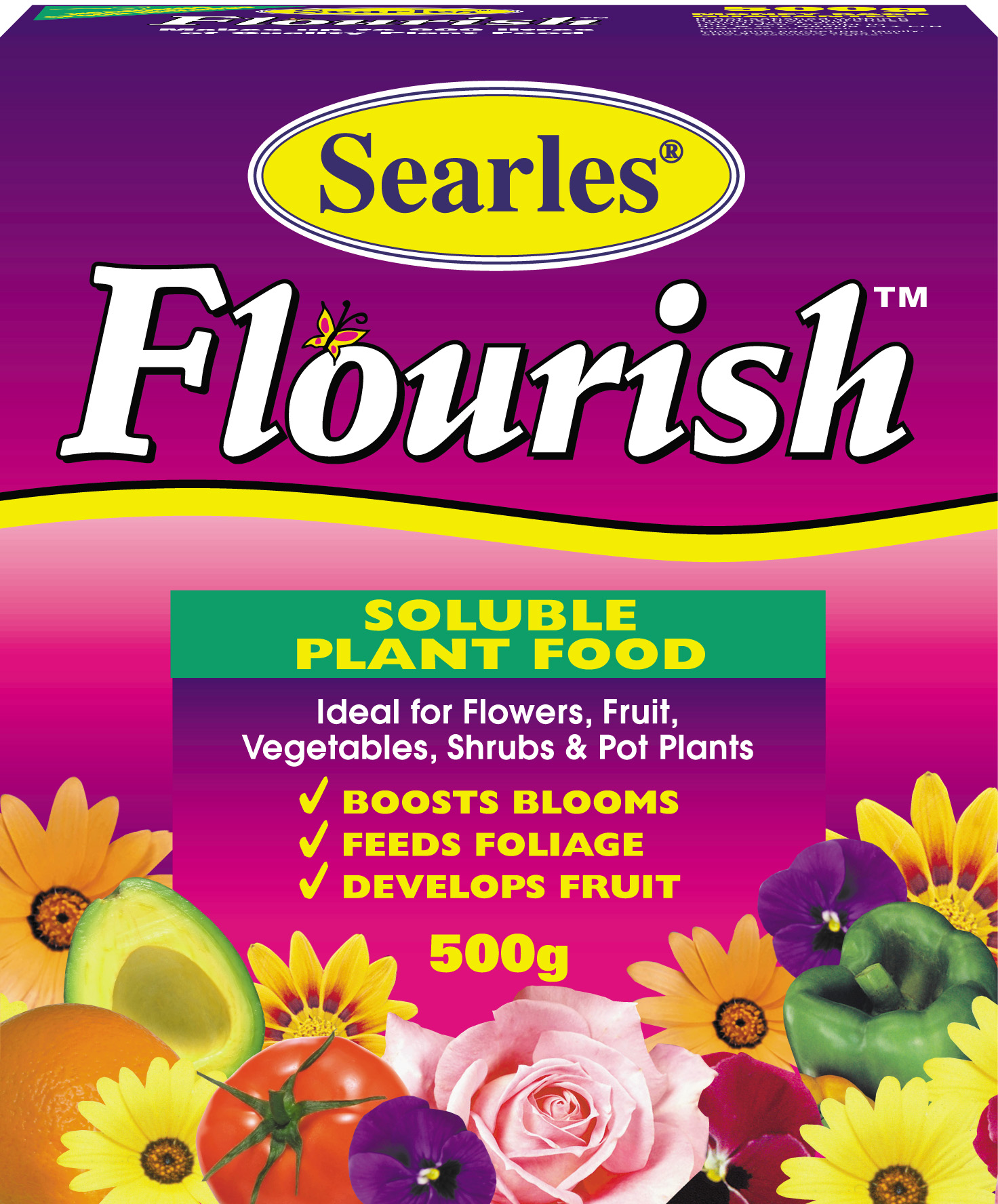 Searles Flourish Soluble Plant Food 500g