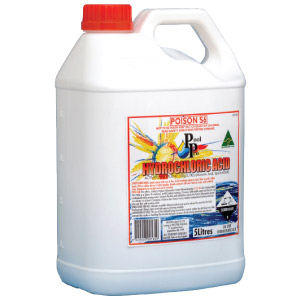 Pool Pro Hydrochloric Acid 5L