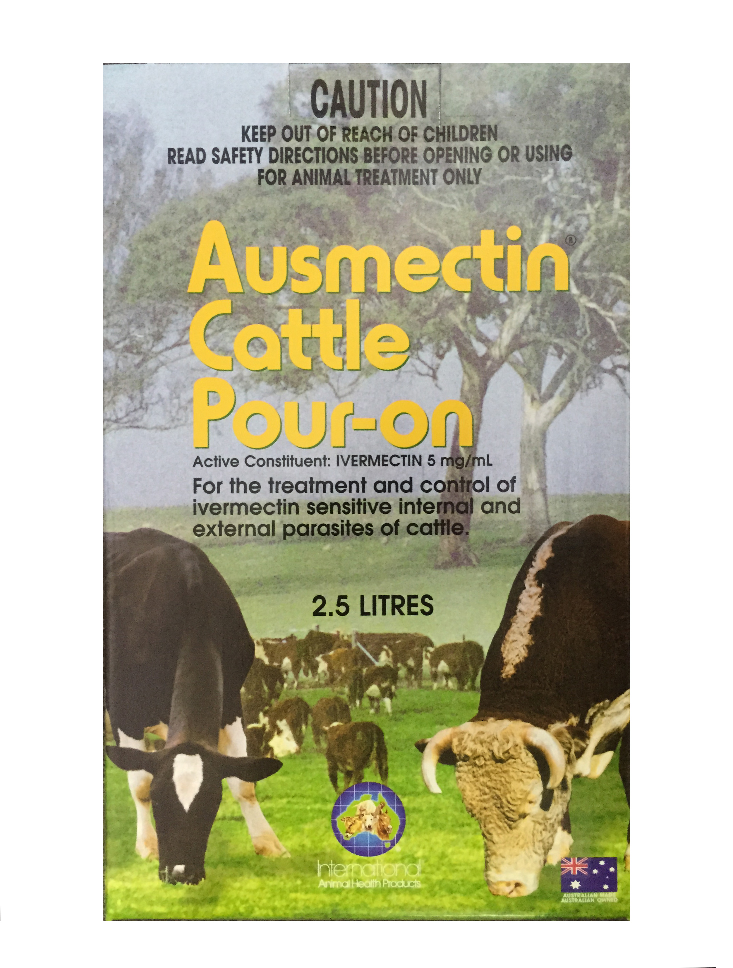 Ausmectin Cattle Pour On 2.5L 