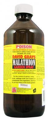 David Gray Malathion Garden Spray 500ml
