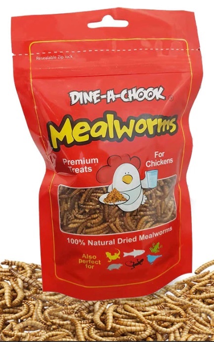 Mealworms Dried 80g Dine-A-Chook