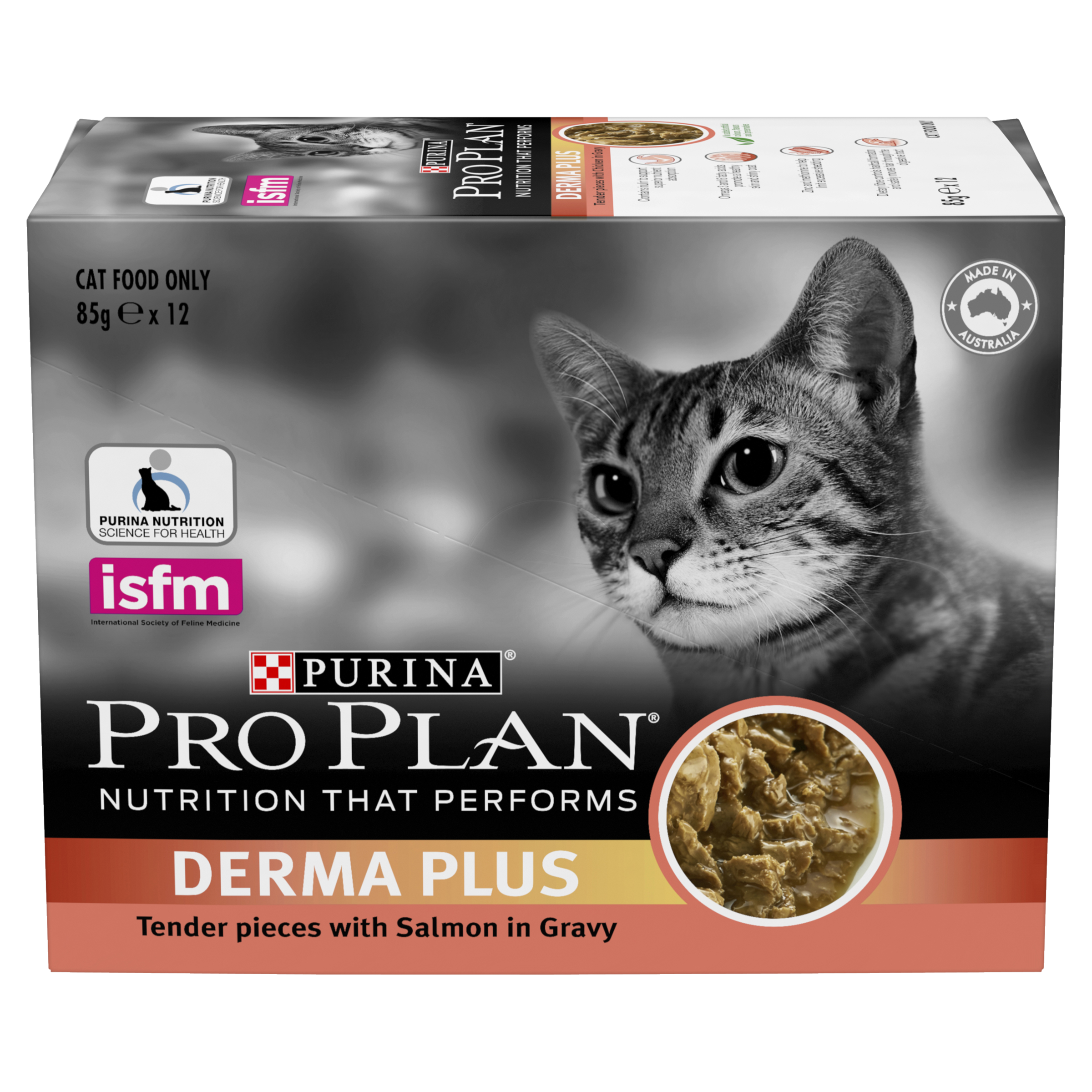 ProPlan Cat Derma Plus Salmon 85g x 12 Sachets