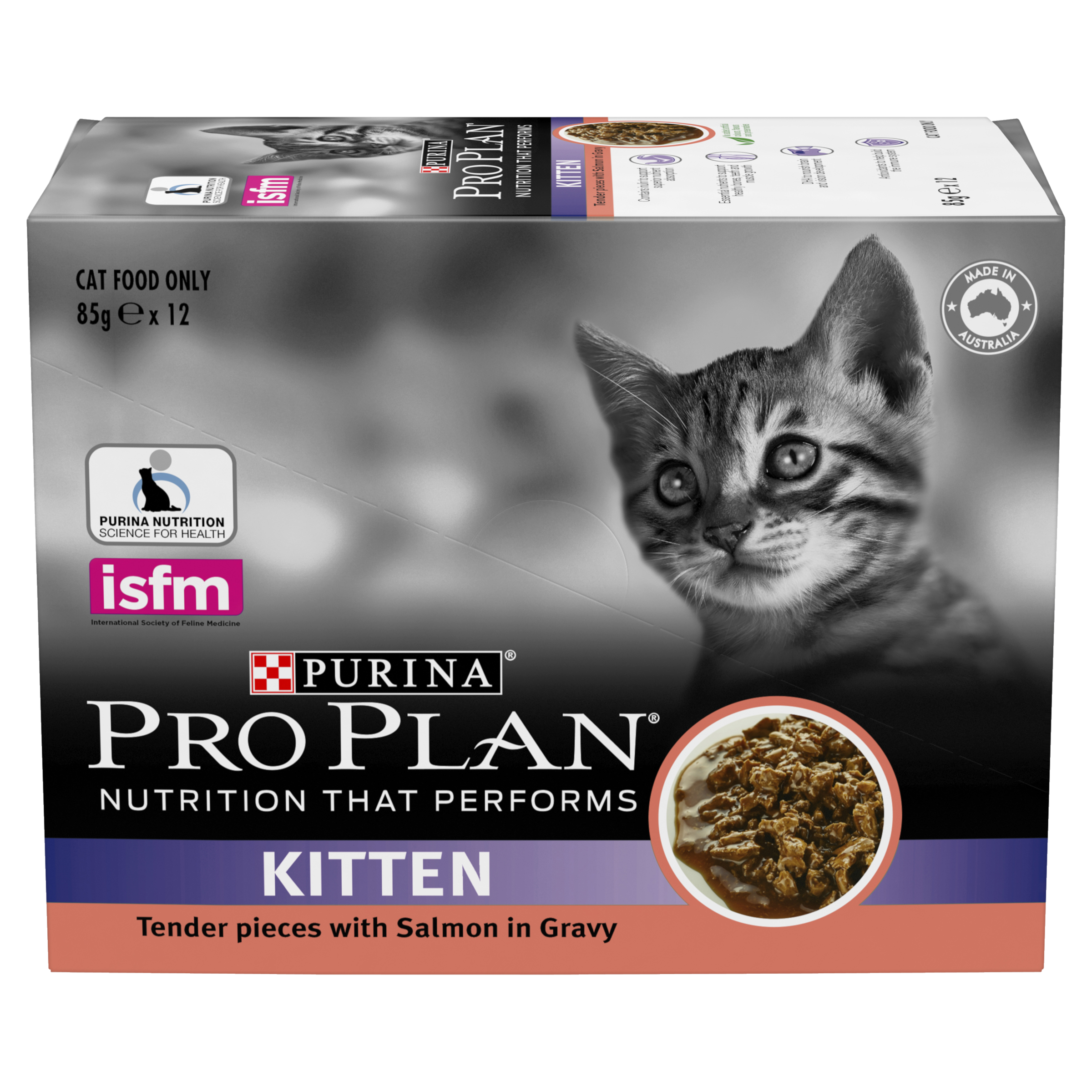 ProPlan Kitten Salmon 85g x12 Sachets