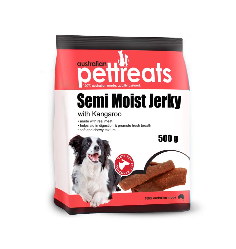 Semi Moist Jerky with Kangaroo 500g