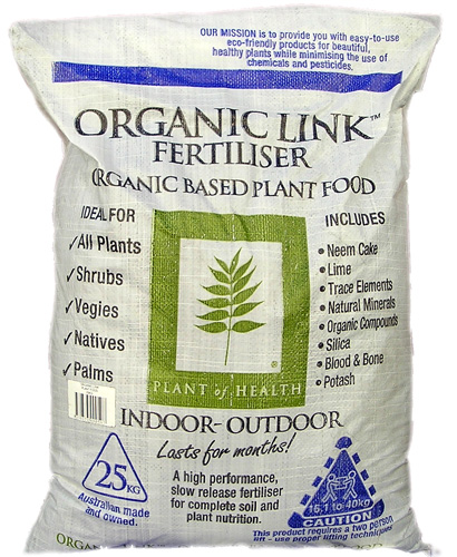 Organic Link 25Kg Plant of Health