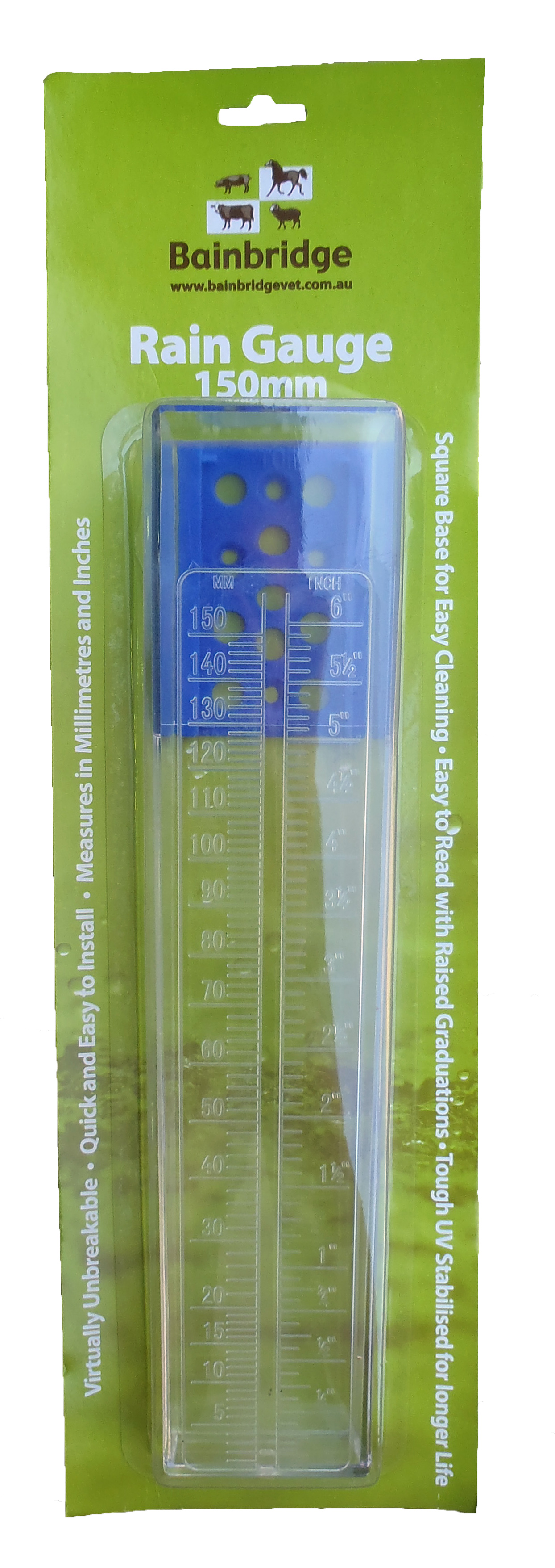 Bainbridge Rain Gauge 150mm