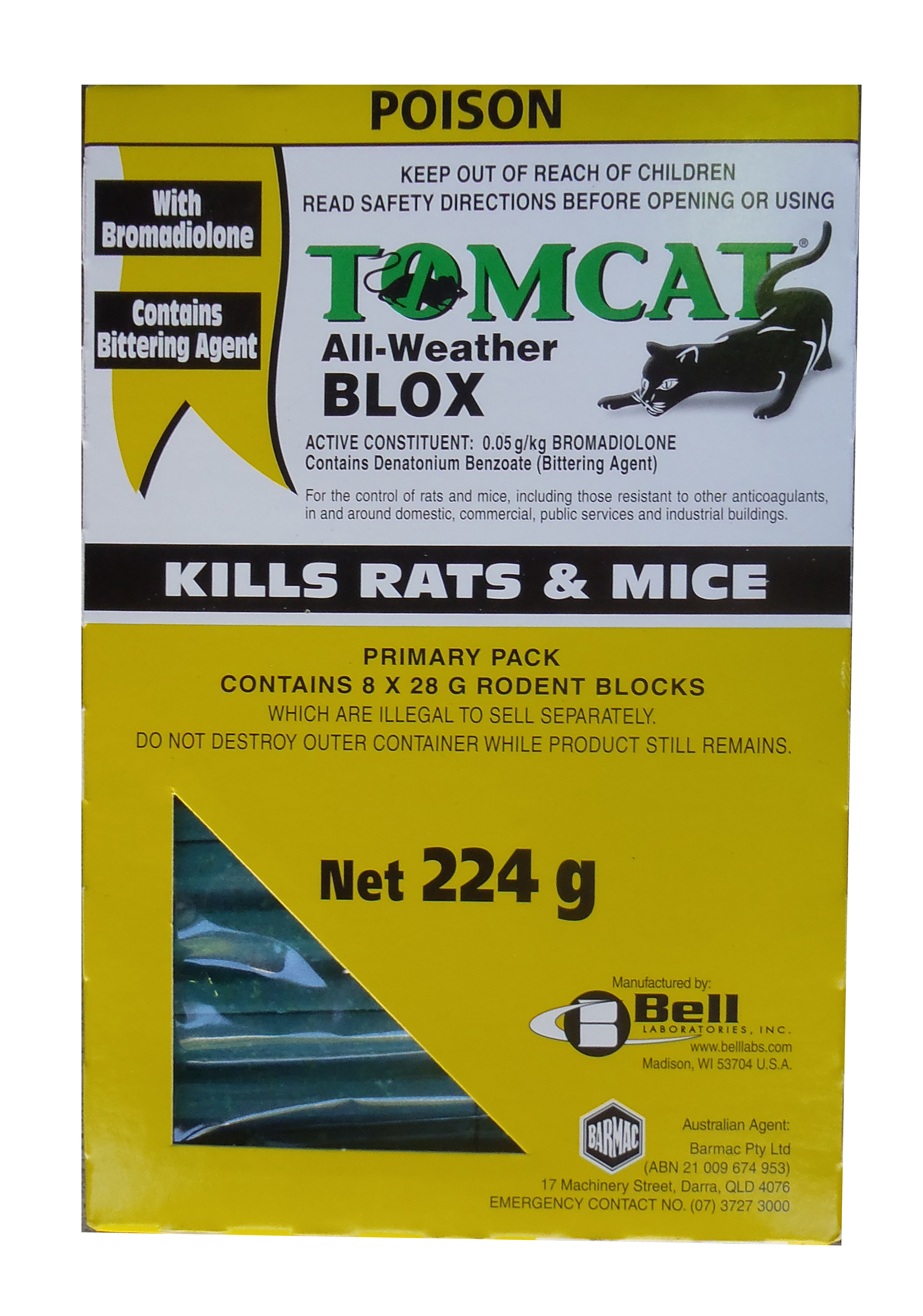 Tomcat All Weather Blox 224g (8 x 28g Blox)