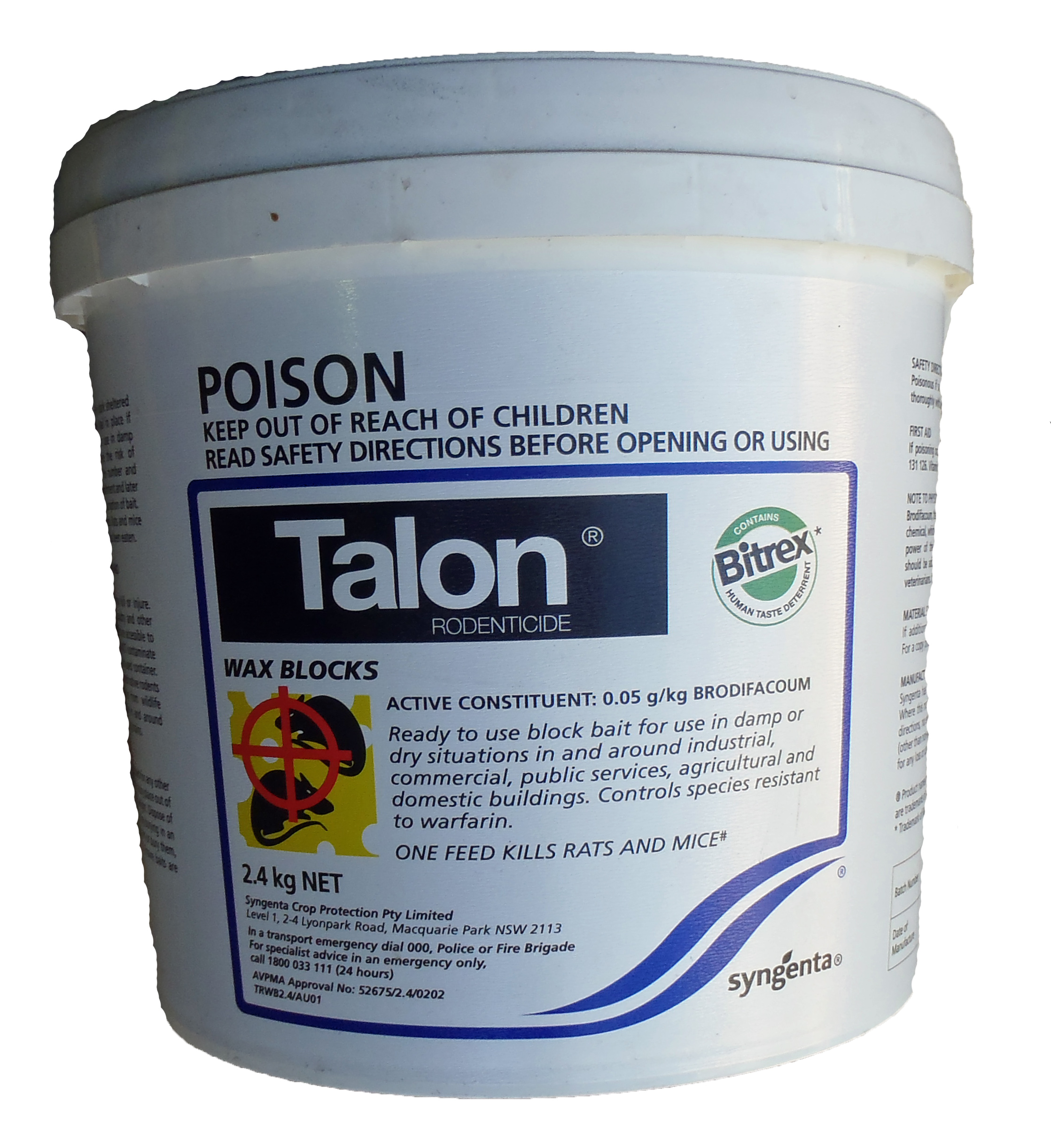 Talon Rodenticide Blox 2.4kg