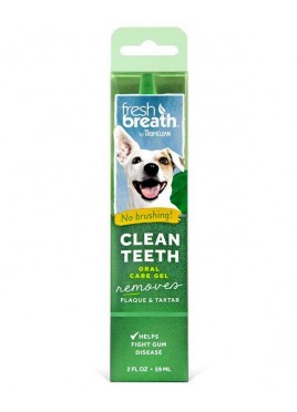 Tropiclean Fresh Breath Clean Teeth Oral Care Gel 59ml