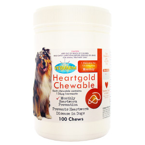 Vetafarm Heartgold Chewables 100 Chews