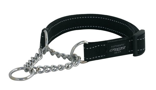 Rogz Obedience Half-Check Collar 'Snake/Medium'