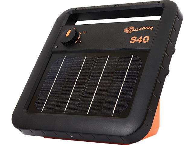 Gallagher S40 Portable Solar Fence Energizer G34510