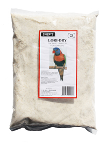 Shep's Lori-Dry for Lorikeets 10kg